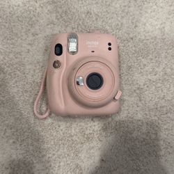 Pink Polaroid Camera