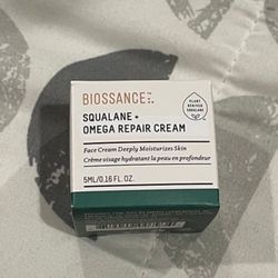 Biossance Squalane Omega Repair Cream Face Cream 0.16 Oz.