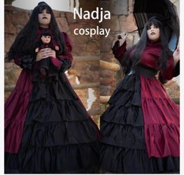 Victorian Style Ball Gown (What We Do In The Shadows) Cosplay