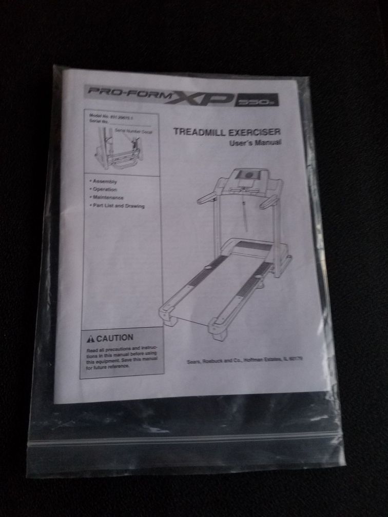 Like New Proform XP 550 Treadmill for Sale in Oxnard, CA OfferUp