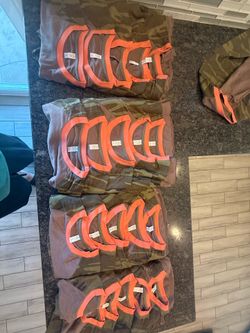 New - set of 20 - Alternative Apparel Baseball Tee Camo S (5), M (5), L (5) and XL (5)