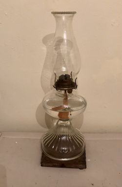 Vintage oil lamp