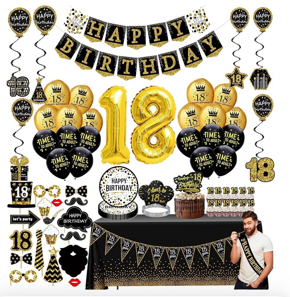 18th Birthday Party Kit