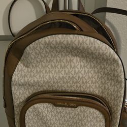Large Authentic Michael Kors Backpack 