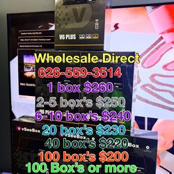 Vsee V6 Plus Brand New Sealed Wholesale Direct Dealer V See Box Super Box 