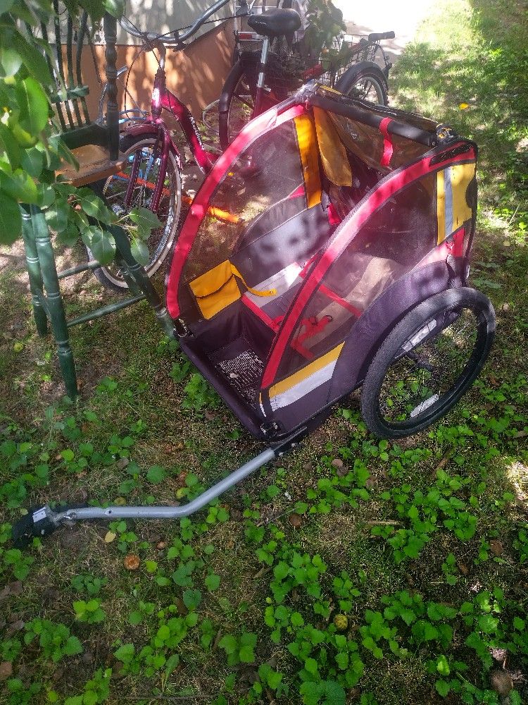 Was 300 New, Bike Bicycle Cart Trailer Rickshaw