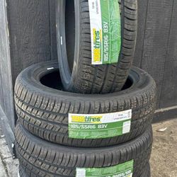 185/55R16 Set Of 4 TBB New Tires 