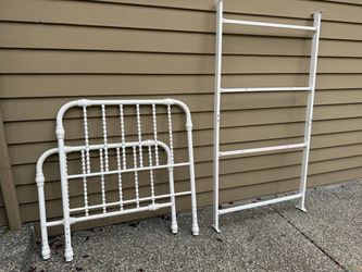 Twin Bed frame and box spring