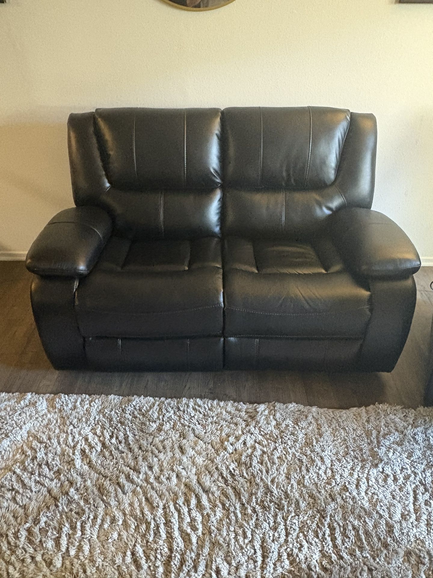 CAMILA UPHOLSTERED MOTION RECLINING LOVESEAT