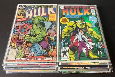 Incredible Hulk v1 vintage Marvel Comic Book lot 23 issues Onslaught