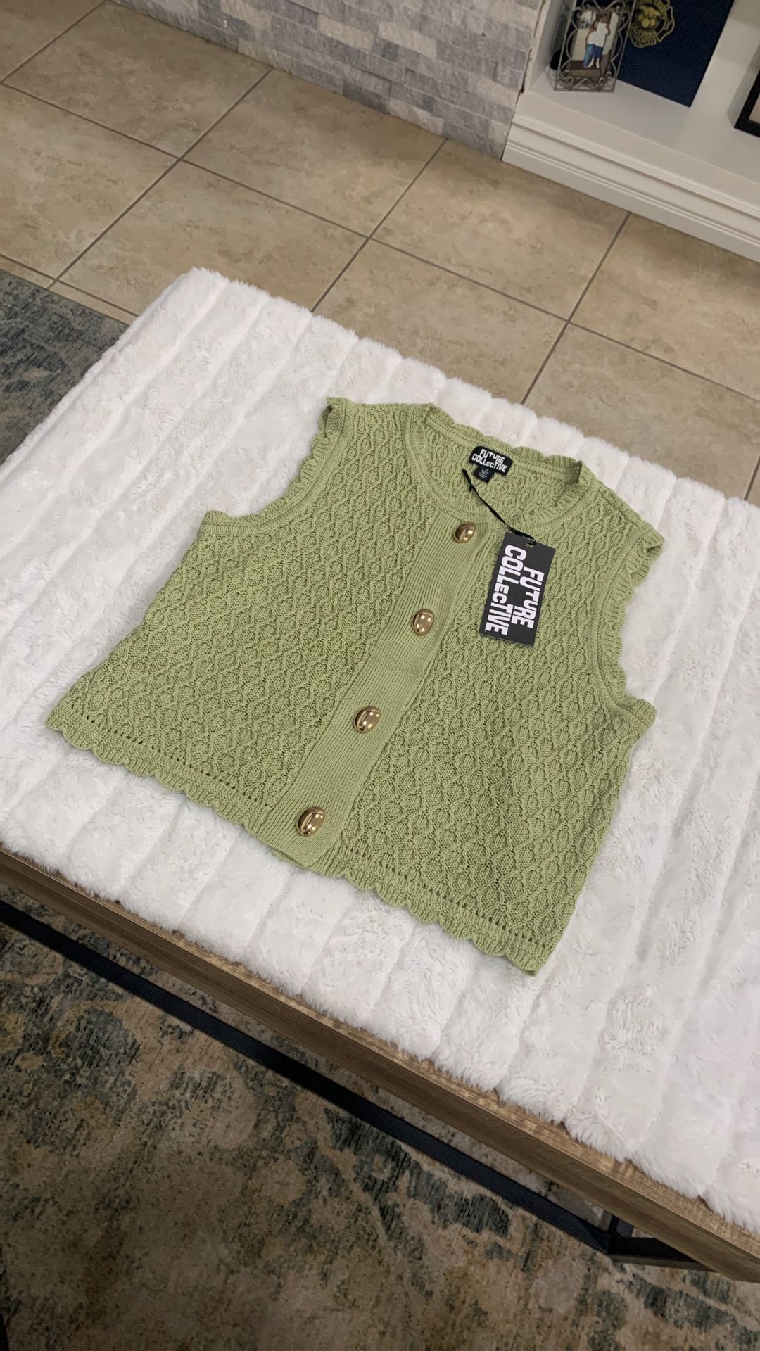 New Future Collective Sweater Vest 