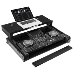 Odyssey 810SC4M DJ Flight Case with Glide Style Laptop Platform for Denon DJ SC LIVE 4 I-Board