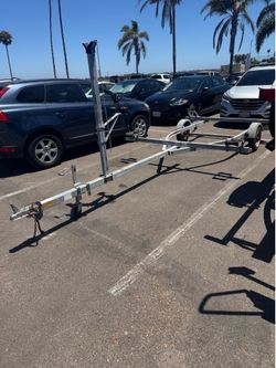 Galvanized Hobie Catamaran Trailer