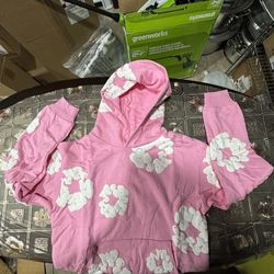 Pink Denim Tears Hoodie