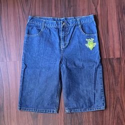 Vintage Y2K Beverly Hills POLO Club Jean Shorts Large 16/18 Carpenter 