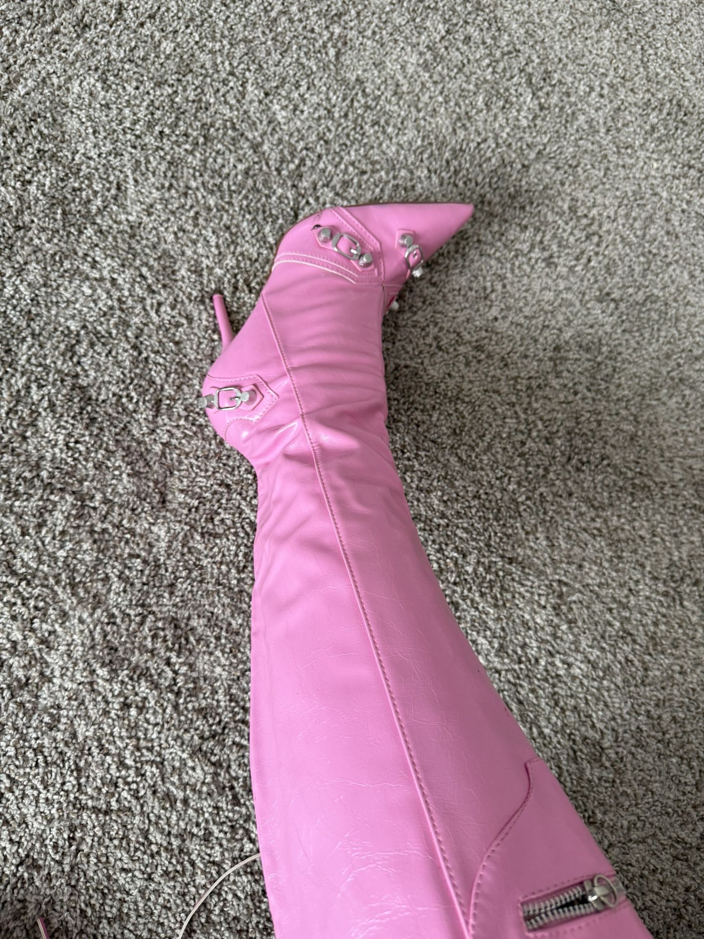 Liliana Pink Punk Shoes Size 9