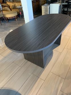 Conference table 3’x6’ gray new! Sale!