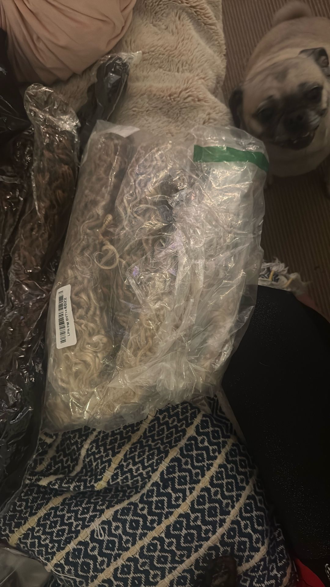 Twisted Braids In Various Colors