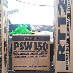 Brand New Polk Audio Speakers 