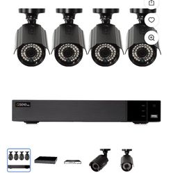 4 Security Cameras