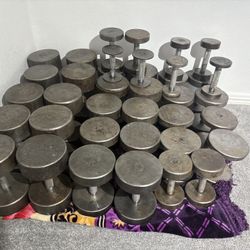 Iron Grip Dumbbells 