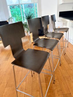 West elm barstools set