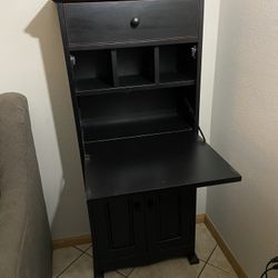 SECRETARY DESK/SIDE TABLES (X2)... Pier One... $300 Set