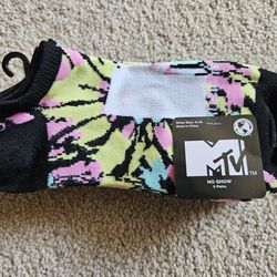 MTV socks, 5 pairs