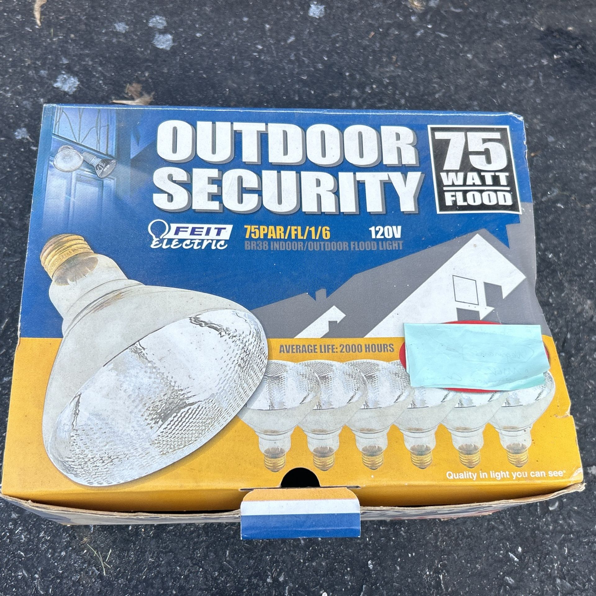 75 Watt Flood Light Bulbs