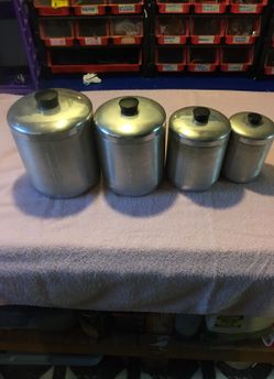 1950's Retro canister set