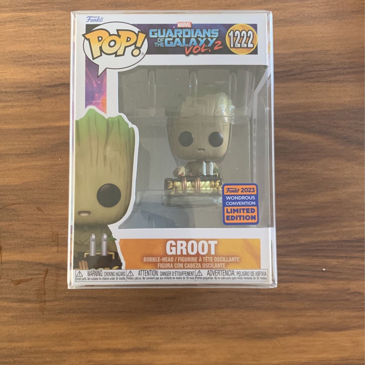 Funko Pop Marvel Guardians of the Galaxy 1222 - Groot EXCLUSIVE