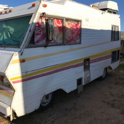 Cool vintage RV not running