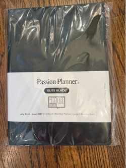 Passion Planner Never Opened