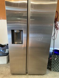 Refrigerator Samsung Stainless Steel