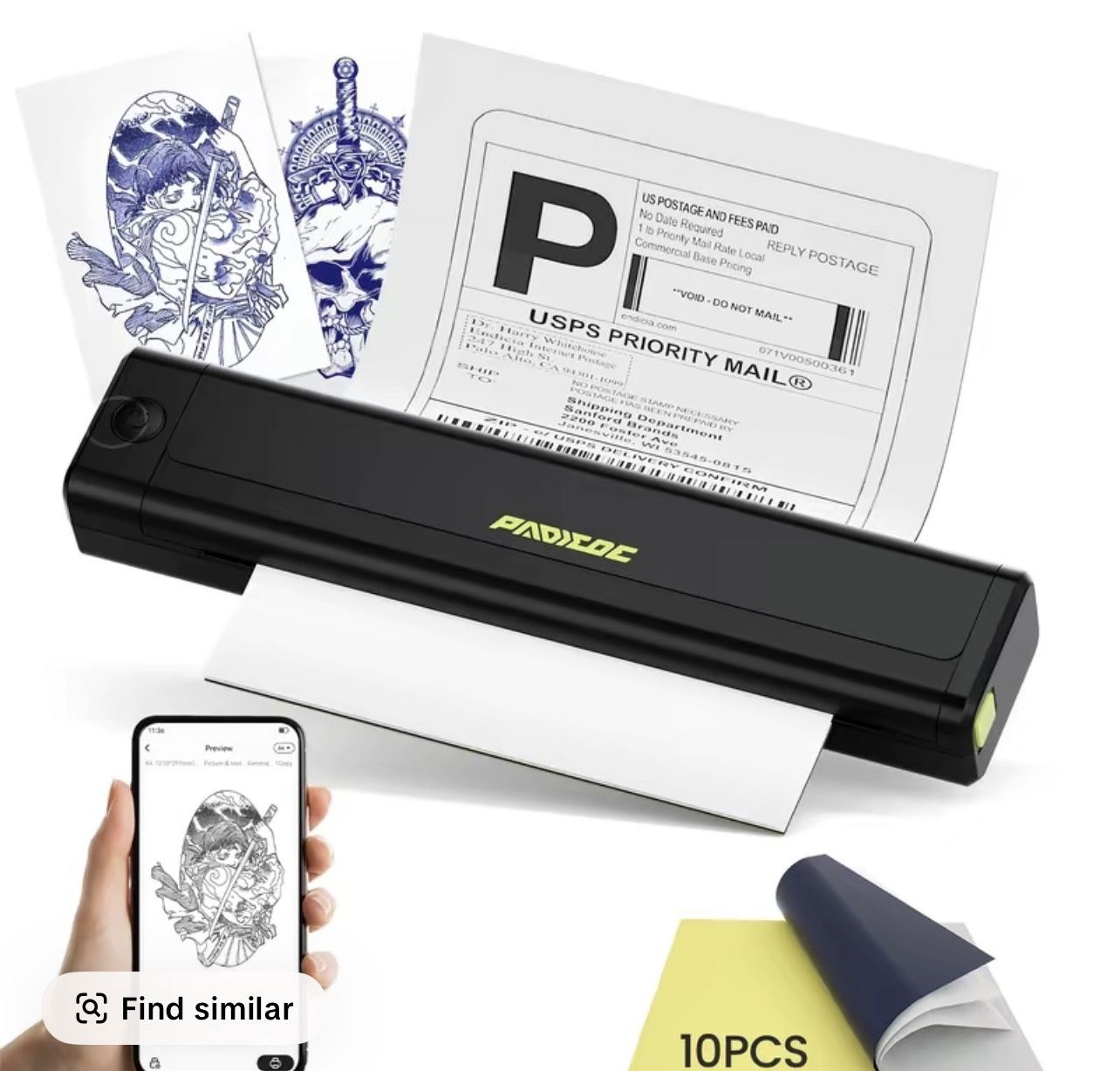 brand new portable printers wireless for travel