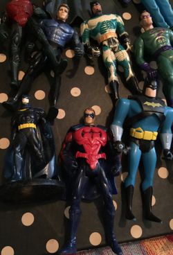 Batman Action Figures and Collectibles, Bike, BatPlane/BatWing, Robin and Joker, Riddler, Mr. Freeze