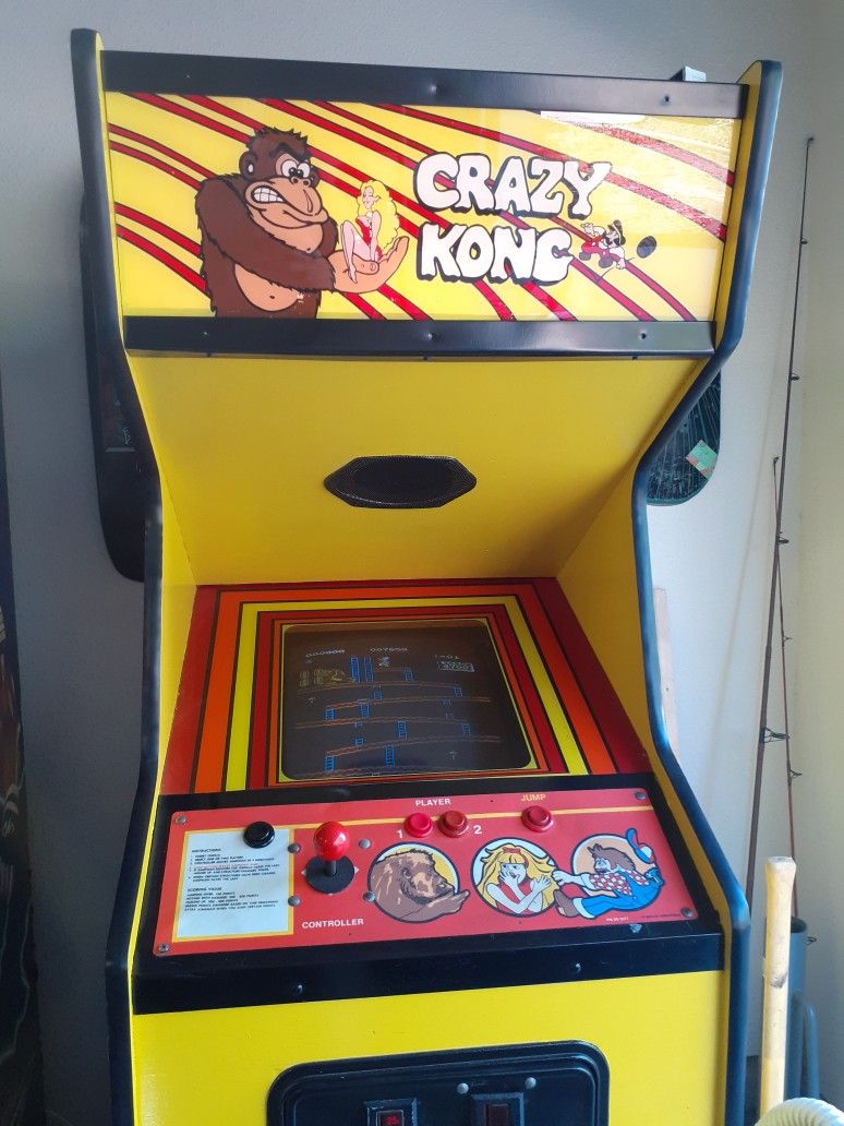 Donkey Kong Crazy Kong Arcade Original