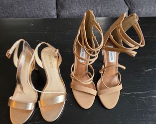 Women shoes new set of 2 sizes 7 and 6.5