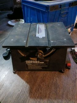 Dremel 4" table saw 580-2