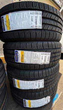 4 NEW TIRES GOODYEAR 215/60/16
