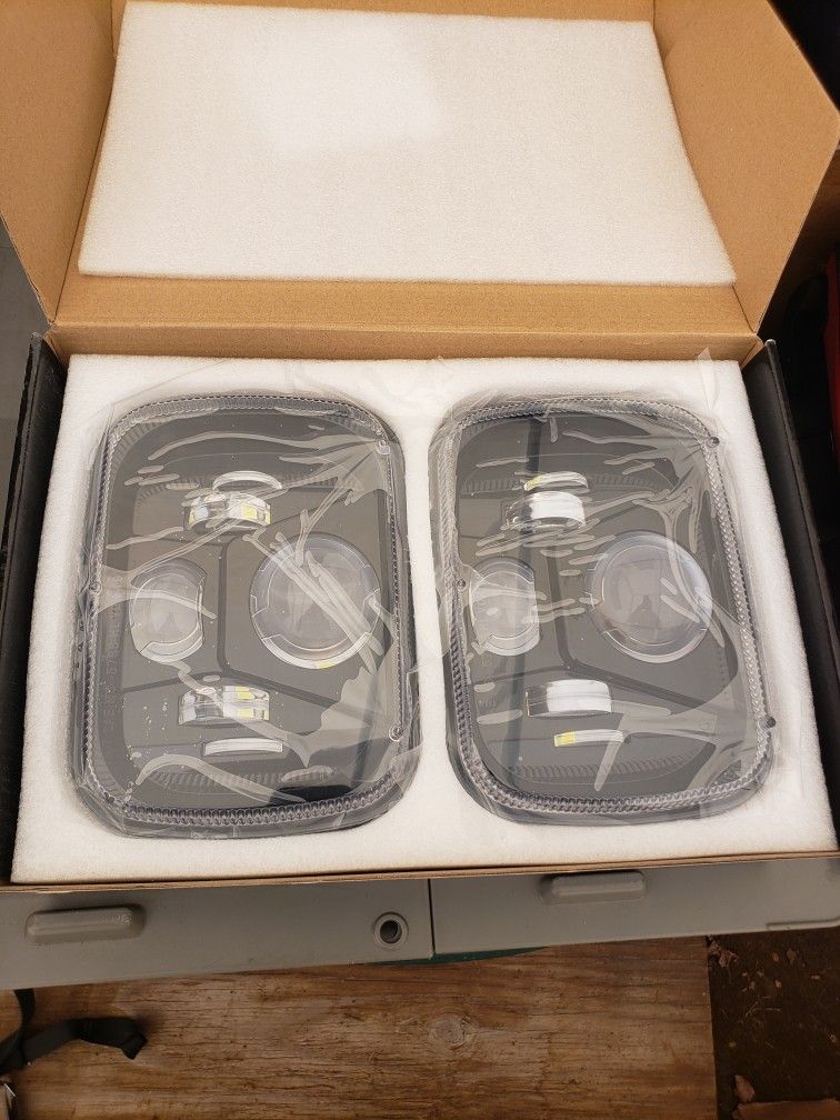 Jeep 5x7 Led Headlights
