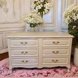 White Henry Link Dresser