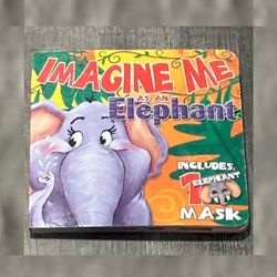 New “Imagine Me As An Elephant” Children’s Board Book & Mask Set
