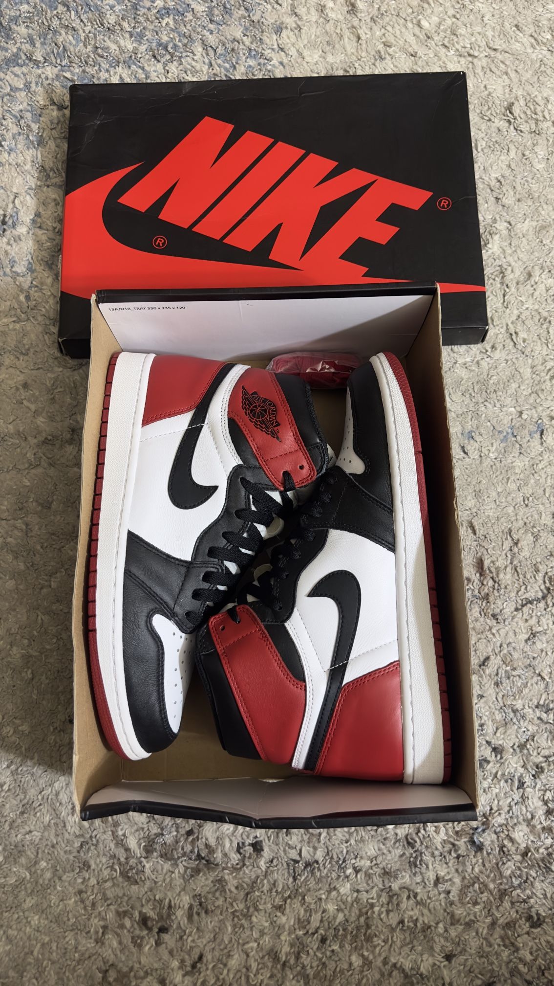 JORDAN 1 ‘BLACK TOE’ (2016)