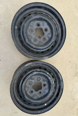 VW Vanagon Bus 14” Steel Wheels - only 2 Rims