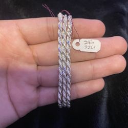 925 Silver Rope chain 24 inches