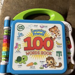 Leapfrog 100 Words Book $30