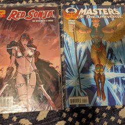 Motu And Red Sonja Comics