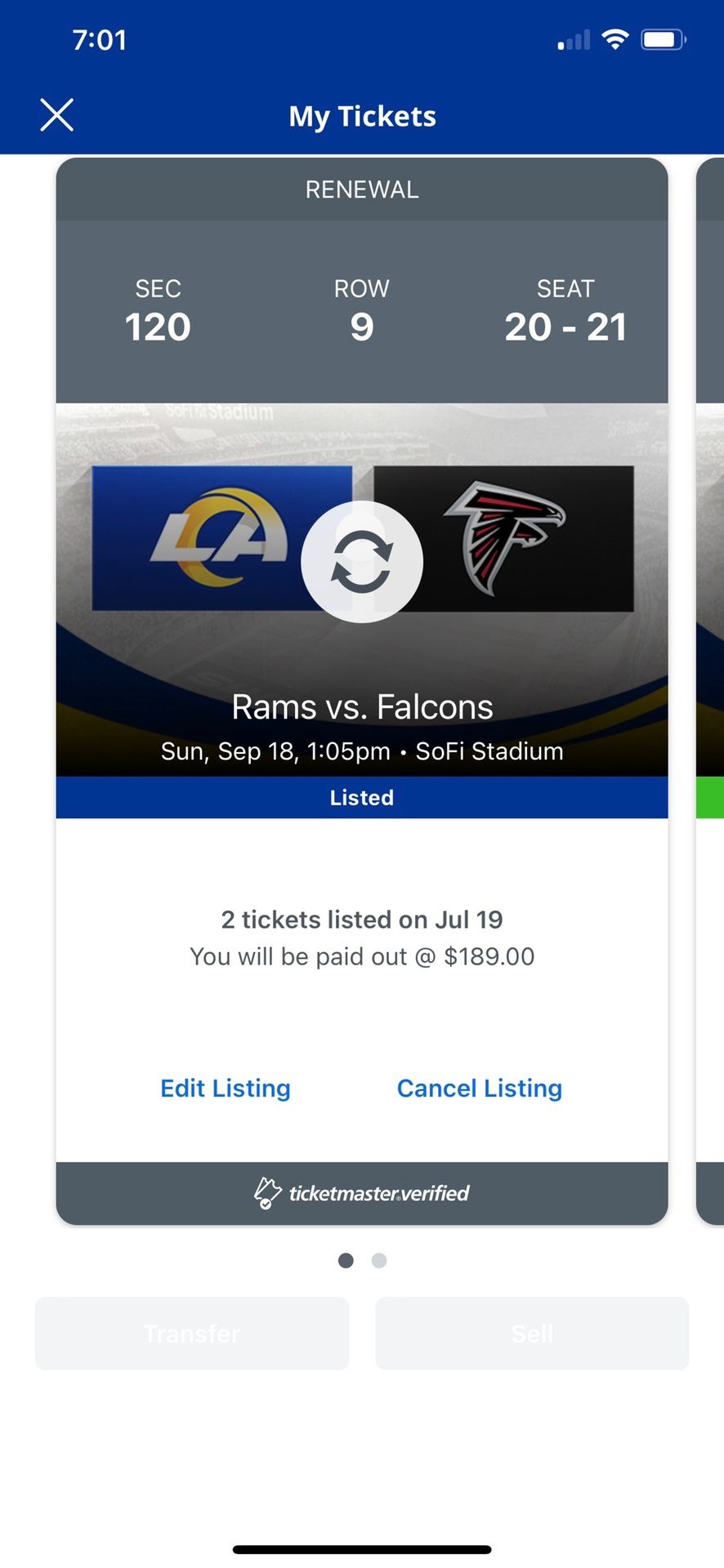 Rams Tickets