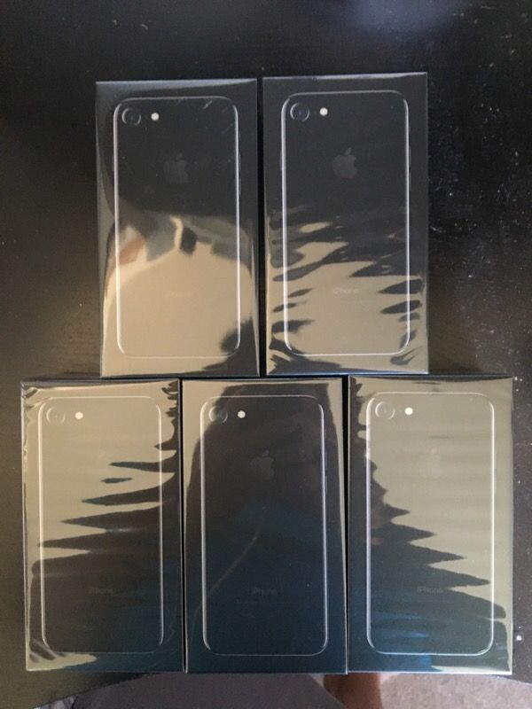 Brand New Sealed iPhone 7 Jet Black 256GB Factory Unlock
